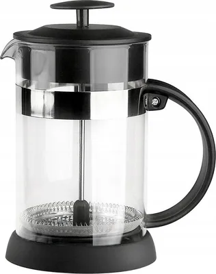Image de Cafetière avec passoire pour thé et herbes 1L