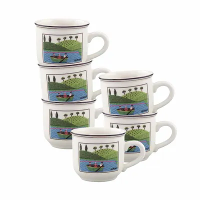 Zdjęcie produktu dla Villeroy & Boch Design Naif filiżanka do mokki / espresso 100 ml zestaw 6 sztuk - DS