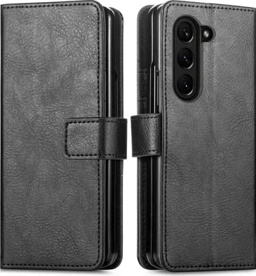 Image de imoshion Luxe Bookcase pour le Samsung Galaxy Z Fold 5 - Noir