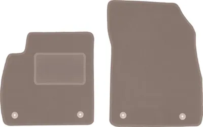 Immagine prodotto di Tappetini auto in velluto per Opel Zafira C minivan (2012-2018) - tappetini anteriori LUX beige (2 pezzi)