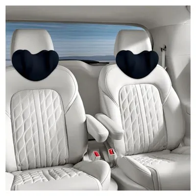 Produktbild von Nackenkissen für die Kopfstütze im Auto, universell verstellbare herzförmige Kopfstütze