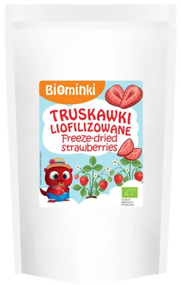 TRUSKAWKI LIOFILIZOWANE BIO 30 g - BIOMINKI