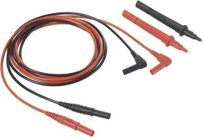 Produktbild von VOLTCRAFT VC801 Messleitung Stecker 4 mm Prüfspitze 1.5 m Schwarz-Rot 1 St.