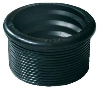 Produktbild von HAAS Gummi-Nippel für PE-HD- Rohre 63/50, 45 x 57 x 30 mm