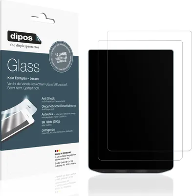 Produktbild von 2x Schutzfolie für Pocketbook Verse matt - Anti-Shock 9H Folie dipos Glass Kunststoffglas
