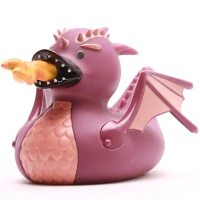 Produktbild von Badeente Drachen Vinyl 9 cm