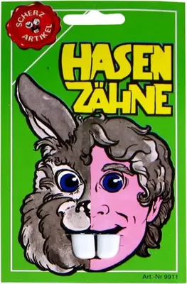Produktbild von ERFURTH SCHERZA Hasenzähne ERFURTH SCHERZA