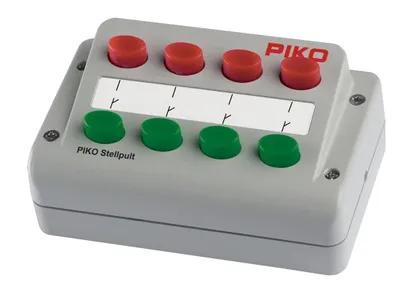 Image de Piko Panneau de contrôle analogique (4 interrupteurs, rouge-vert) - 55262