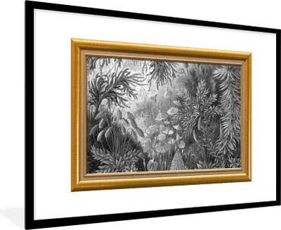 Produktbild von MuchoWow® Gerahmtes Poster Kunstwerke - Alte Meister - Rahmen - Gold 90x60 cm - Poster mit Schwarzem Bilderrahmen Wandposter Rahmen Foto Bilder - Wanddekoration - Fotos