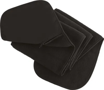 Produktbild von Result Active Anti-Pilling Fleece-Schal / Winterschal mit Reißverschlusstasche RW3207 (Einheitsgröße) (Schwarz)