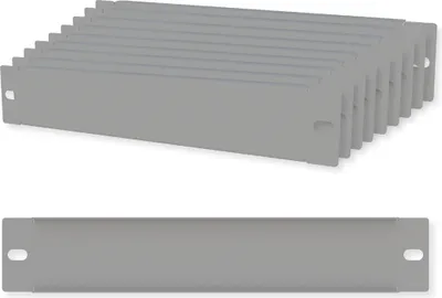 Obrázek produktu pro Sada 10x RACK 10" 1U panelů pro skříně RACK šedá Masking frame
