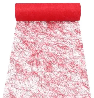 Produktbild von Dekoband "Sizoflor" 25 m x 30 cm rot