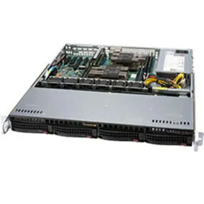 Produktbild von Supermicro 1U Chassis 4X3.5Hs Sas3/Sata3
