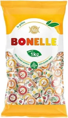 Produktbild von 3x Fida Bonelle Caramelle Bonbons Gelées 1Kg PETIT Mini