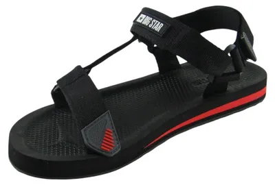 Produktbild von Big Star - Damen Sandalen, Logo PP3898 (39,5 EU) (Schwarz)