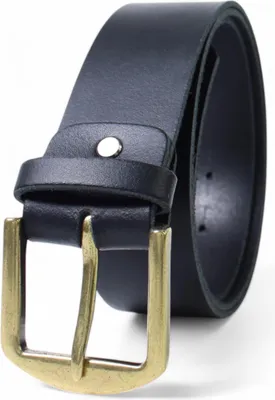 Produktbild von FRONHOFER Herrengürtel, 3,8 cm, 100% Leder, plus Ersatzschraube, kürzbar, Wechselgürtel