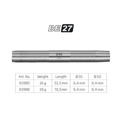 Produktbild von BULL'S BE-27 Soft Dart Barrel - 18g -- 1 Satz