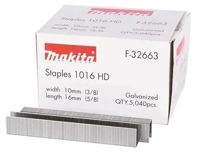 Zdjęcie produktu dla Zszywki do zszywacza makita 10 mm x 13 zestaw 5040 sztuk
