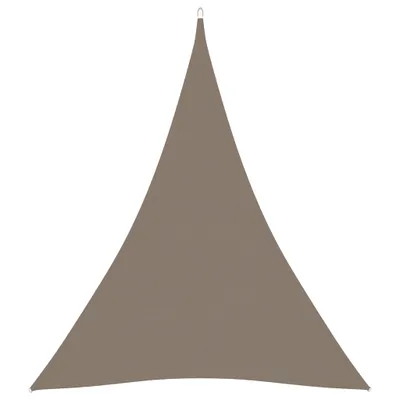 Zdjęcie produktu dla The Living Store Markiza z tkaniny Oxford trójkątna 5x6x6 m Taupe