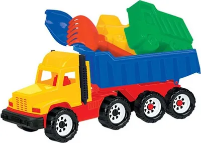 Produktbild von Polesie LKW "Favorit" mit Sandzubehör, 5-tlg. (Set Nr. 68)