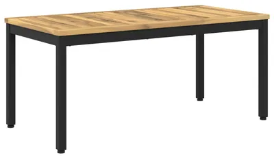 Immagine prodotto di vidaXL Tavolino bianco e nero, 50 x 100,5 x 45 cm