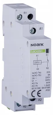 Obrázek produktu pro Stykač Noark 102399 220/230V 50/60 Hz 20A 2NO