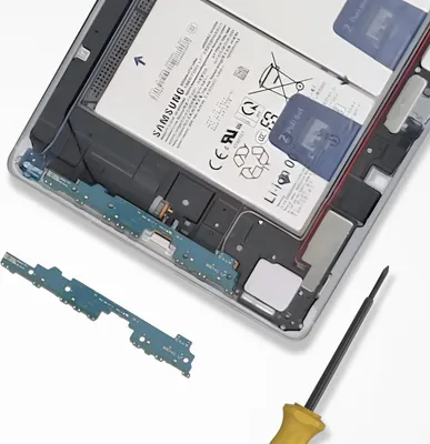 Image de Samsung, Prise de charge USB-C Galaxy Tab S10 FE Pièce détachée d'origine, bleu