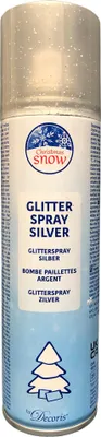 Produktbild von Glitzer Sprühfarbe Weihnachten 100ml Silber
