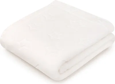 Produktbild von Pepi Babydecke, Fleece Kuscheldecke, Fleecedecke mit Sternen 70x100 creme Kinderdecke Kinderwagen Decke Neugeborene