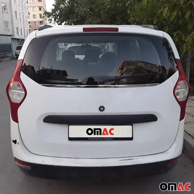 Produktbild von Kofferraumleiste Heckfenster Leiste für Dacia Lodgy 2012-2022 Chrom Edelstahl