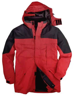 Produktbild von Marc & Mark 3-in-1 Funktionsjacke XXL rot-schwarz