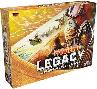 Produktbild von Asmodee Pandemic Legacy - Season 2, Brettspiel, Flucht, 14 Jahr(e), Familienspiel