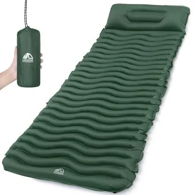 Zdjęcie produktu dla Mata kempingowa nadmuchiwana ultralekka trekking kemping wędrówki