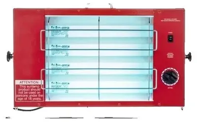 Immagine prodotto di Lampada per l'abbronzatura, angolo regolabile, design portatile, 1 set