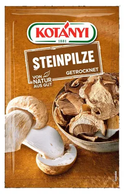 Produktbild von Kotanyi Steinpilze mild aromatisch nussartiger Geschmack 20g