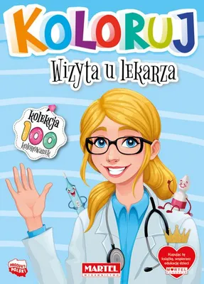 Obrázek produktu pro Wizyta u Lekarza. Kolorowanka dla dzieci