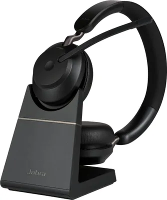 Produktbild von Jabra Evolve2 65 UC Stereo Headset, On-Ear, Bluetooth, kabellos, USB-A