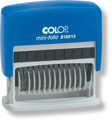 Obrázek produktu pro Číselné razítko COLOP Mini Dater S120/13, 13 číslic