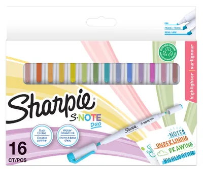 Produktbild von Sharpie Kreativ-Marker S-NOTE DUO 16er Blisterkarte