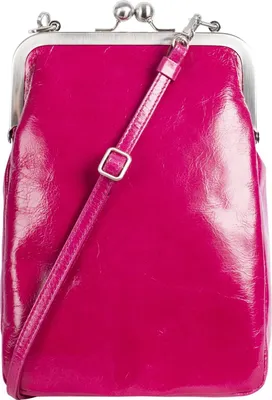 Produktbild von Schultertasche MILA  Elegante Damen Bügeltasche aus italienischem Leder