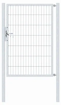 Zdjęcie produktu dla Alberts 646745 Brama pojedyncza Flexo z akcesoriami, ocynkowana ogniowo, szerokość 100 cm, wysokość 140 cm