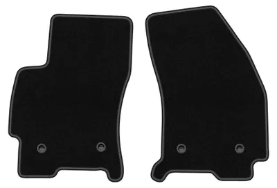 Immagine prodotto di Tappetini anteriori in moquette per Ford Mondeo MK3 2001-2007 (station wagon/liftback/berlina) – 2 pezzi, neri, su misura – Wielganizator BASIC