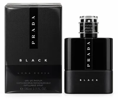 Produktbild von Prada Luna Rossa Black, Männer, 100 ml, Nicht nachfüllbare Flasche, Spray, ALCOHOL DENAT, AQUA (WATER), PARFUM (FRAGRANCE), COUMARIN, LINALOOL, ETHYLHEXYL METHOXYCINNAMATE,..., 1 Stück(e)