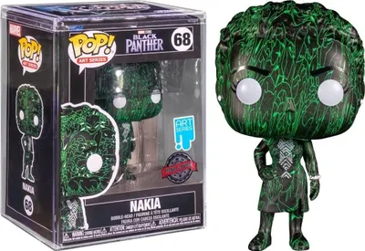 Produktbild von Funko POP! Art Series Marvel Black Panther Nakia 68