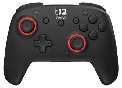 Produktbild von Turtle Beach Rematch Schwarz Kabelloser RGB-Gaming-Controller offiziell lizenziert für Nintendo Switch 2, Gamepad, Nintendo Switch, Nintendo Switch 2, Nintendo Switch Lite, Nintendo Switch OLED, Schaltfläche Zurück, D-Pad, Kabellos, Bluetooth/USB, USB Typ-C