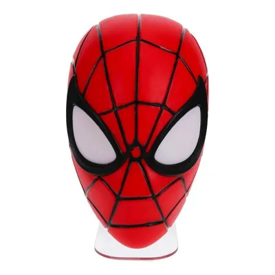 Zdjęcie produktu dla Paladone Spiderman Mask Light, Czerwony, Biały, Spiderman, AAA, 222,3 mm, 130,1 mm, 94,6 mm