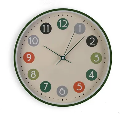 Immagine prodotto di Orologio da parete Versa Plastica colorata 30 x 30 x 4,5 cm