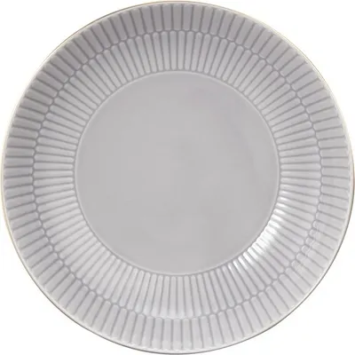 Produktbild von Seltmann Weiden Amina silbergrau/Goldrand Suppenteller 21 cm