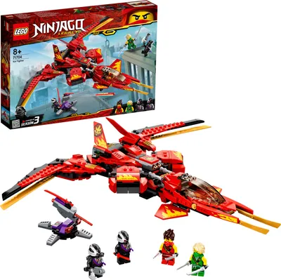 Produktbild von LEGO NINJAGO 71704 - Superodrzutowiec Kaia