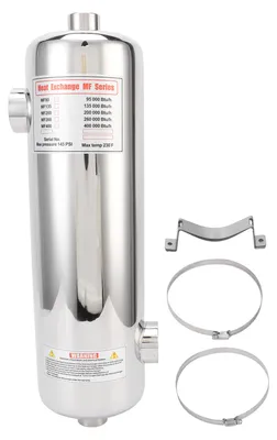 Produktbild von 60 kW Schwimmbad-Wärmetauscher SPA-Thermostatheizung Umlaufheizgeräte